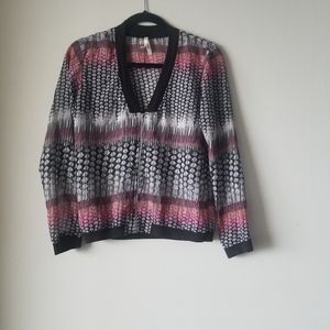 Truth NYC Lightweight Printed Cardigan